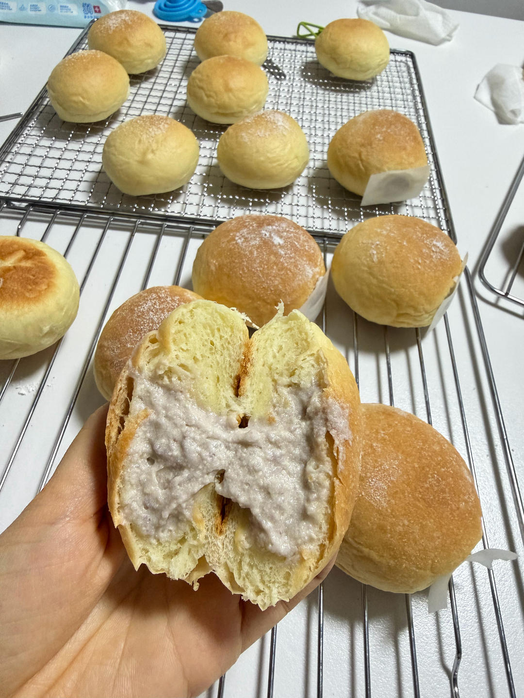 冷藏四天还非常柔软的面包胚！！冰面包