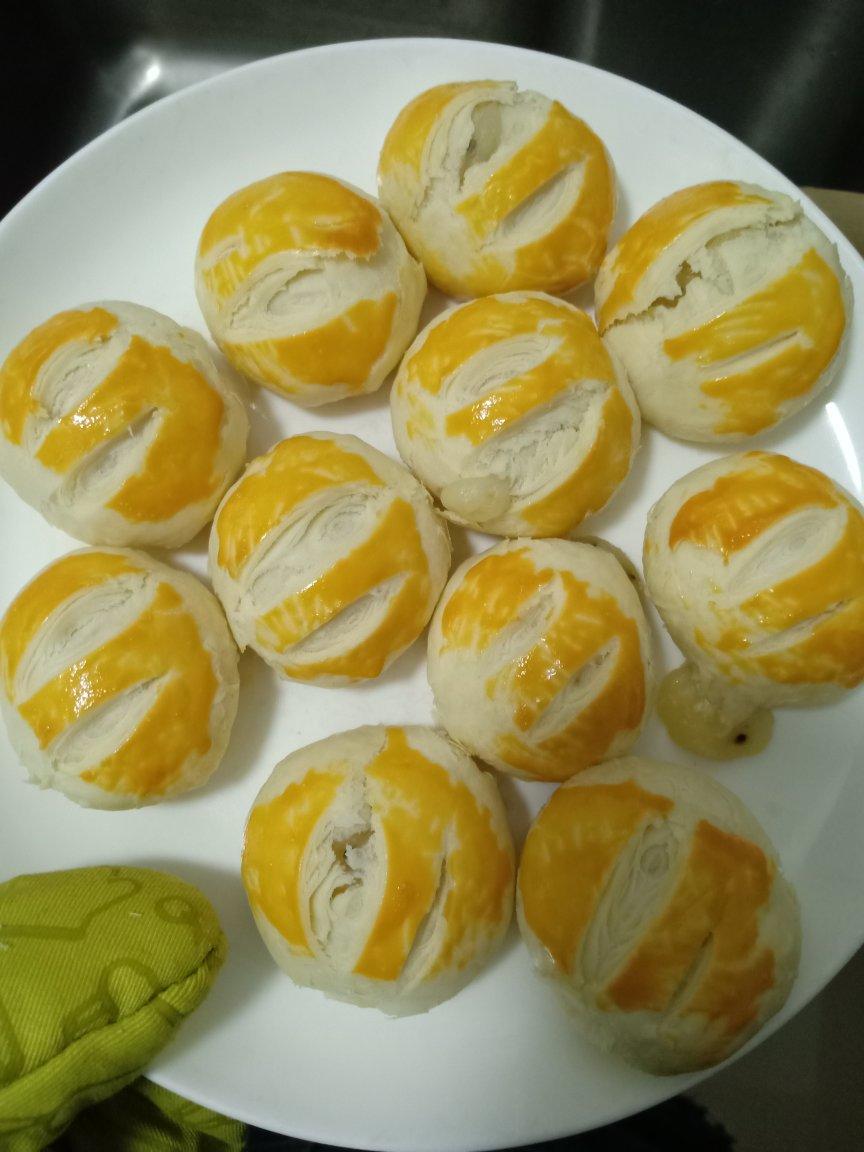 酥到掉渣的老婆饼 糯米馅（无需揉出膜）