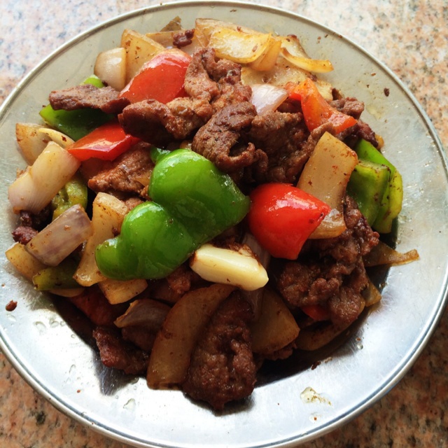 小炒牛肉