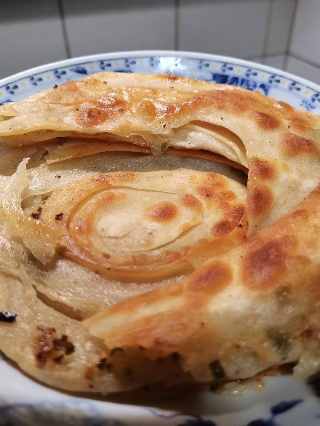 葱花饼（冷了也不硬）