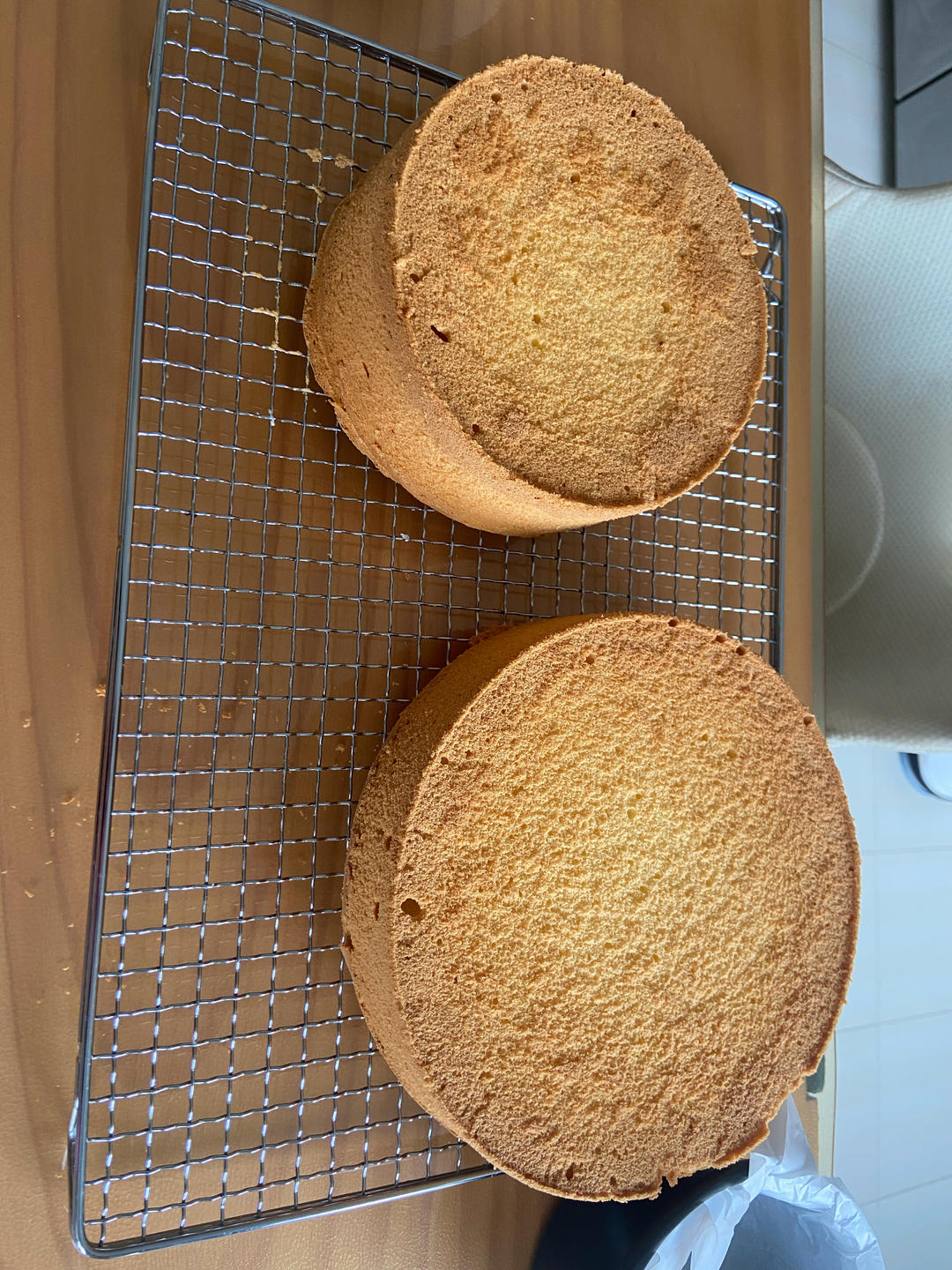 超柔软6寸戚风蛋糕(附8寸配方)零失败 超详细‼️含操作视频