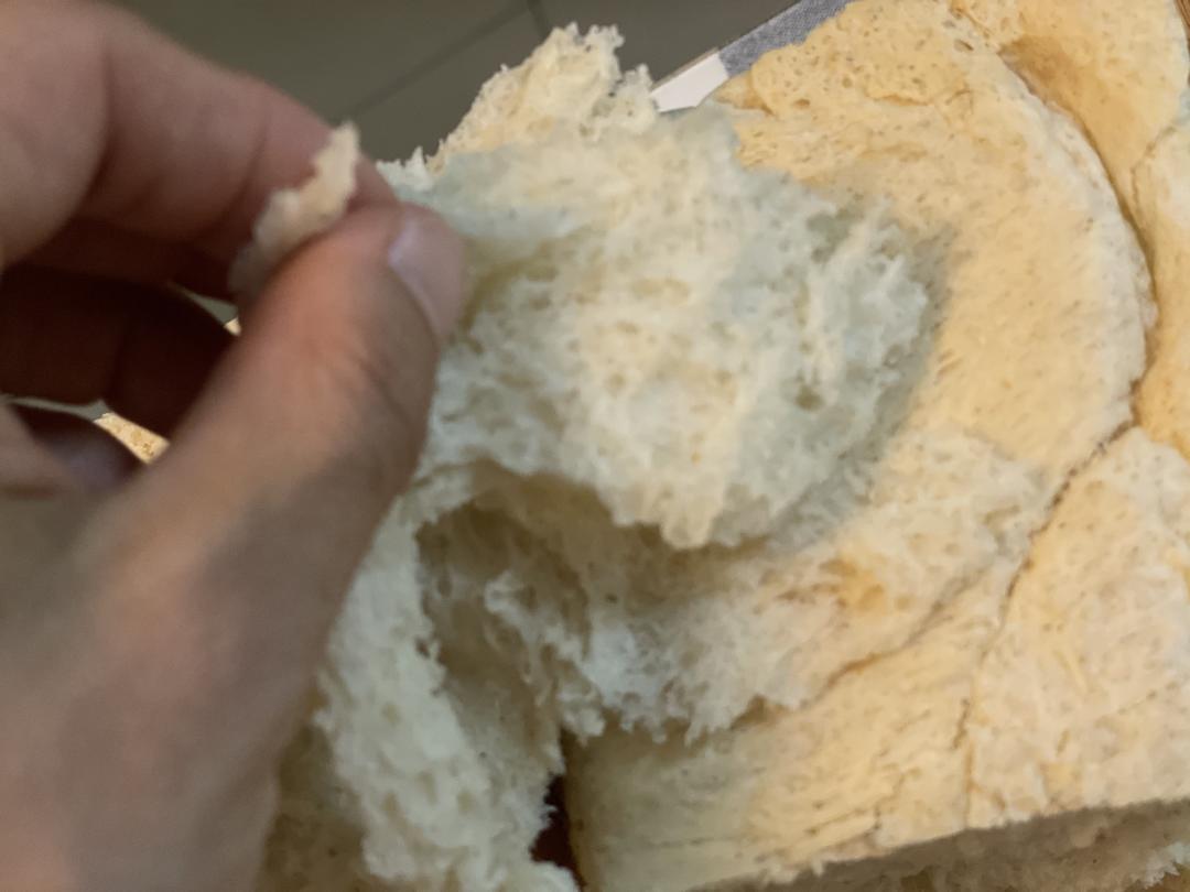 纯奶手撕吐司的做法 步骤1