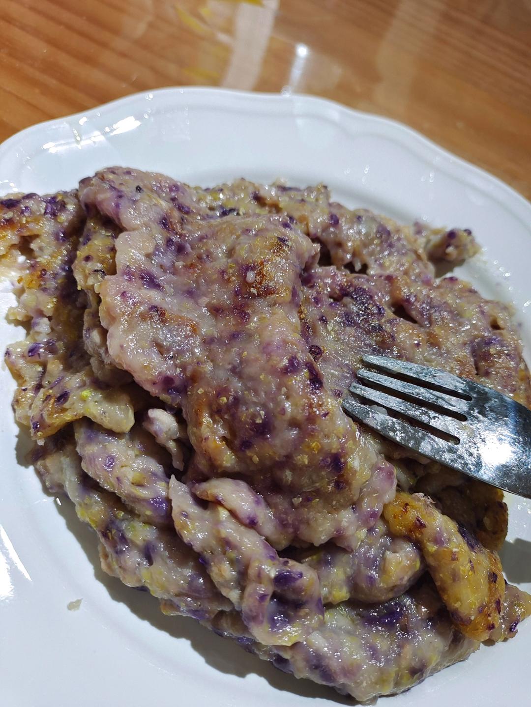 紫甘蓝饼