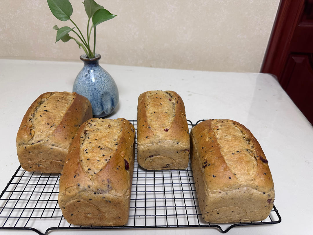 超柔软の坚果全麦吐司🍞