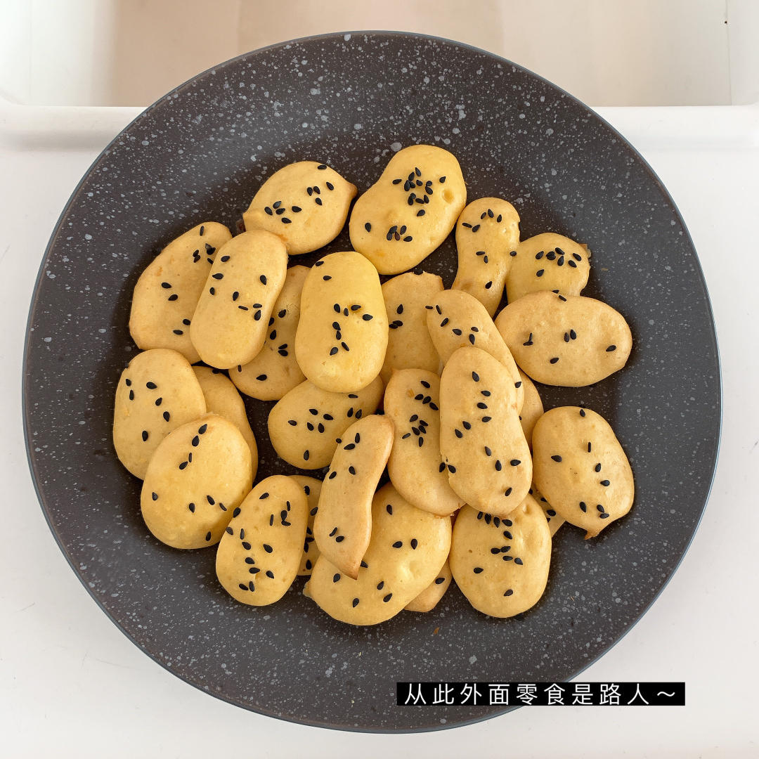 宝宝辅食五种口味手指泡芙手指饼干（无糖无油大人低卡小零食）