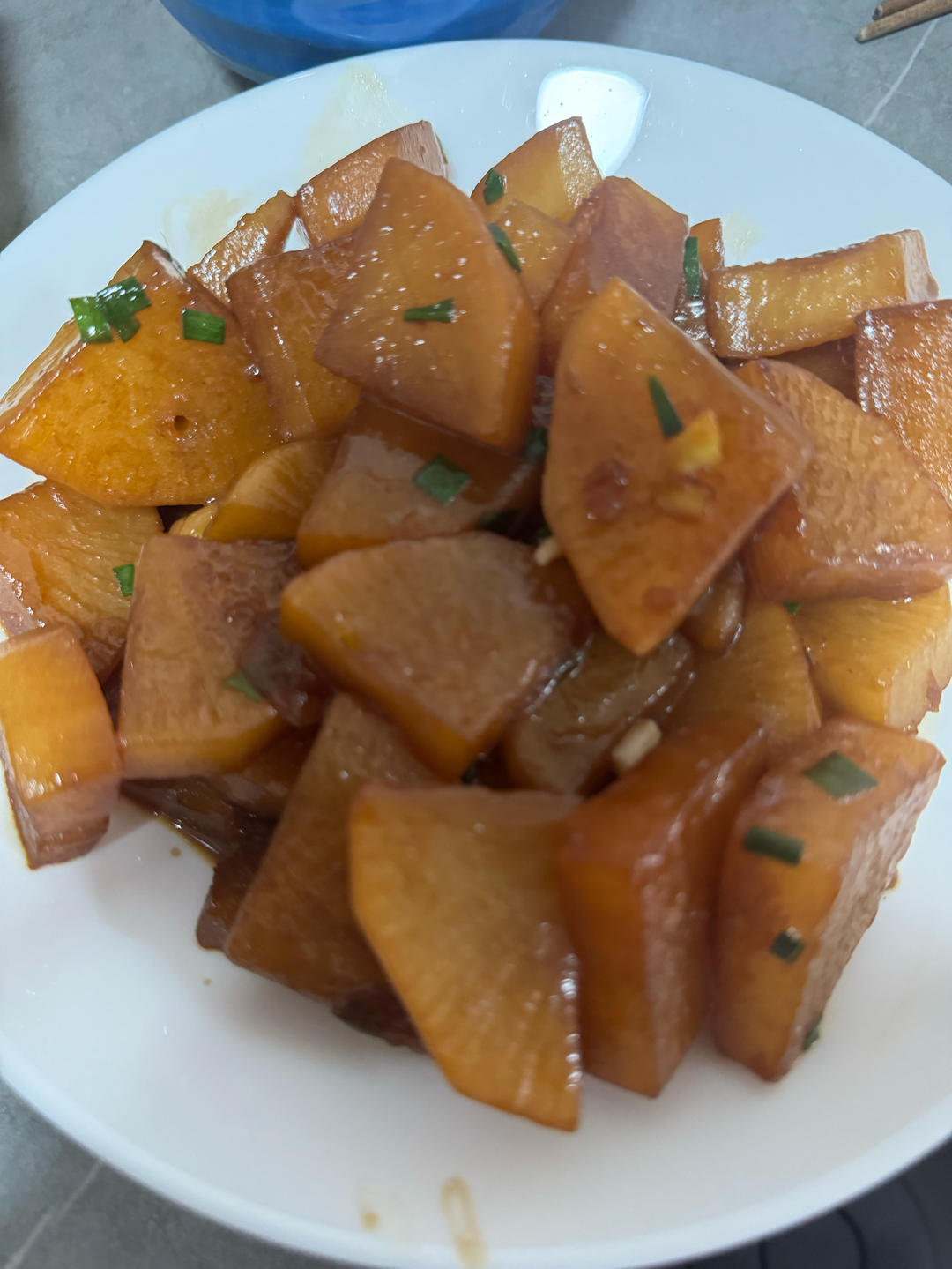 素红烧肉（红烧水萝卜）