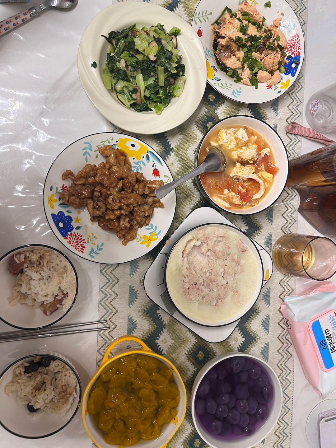 山药蒸肉泥
