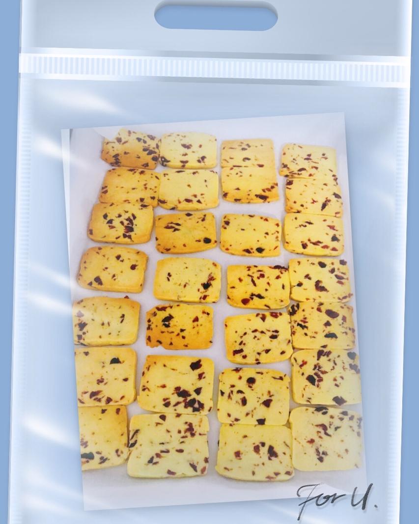 低糖少油版蔓越莓饼干