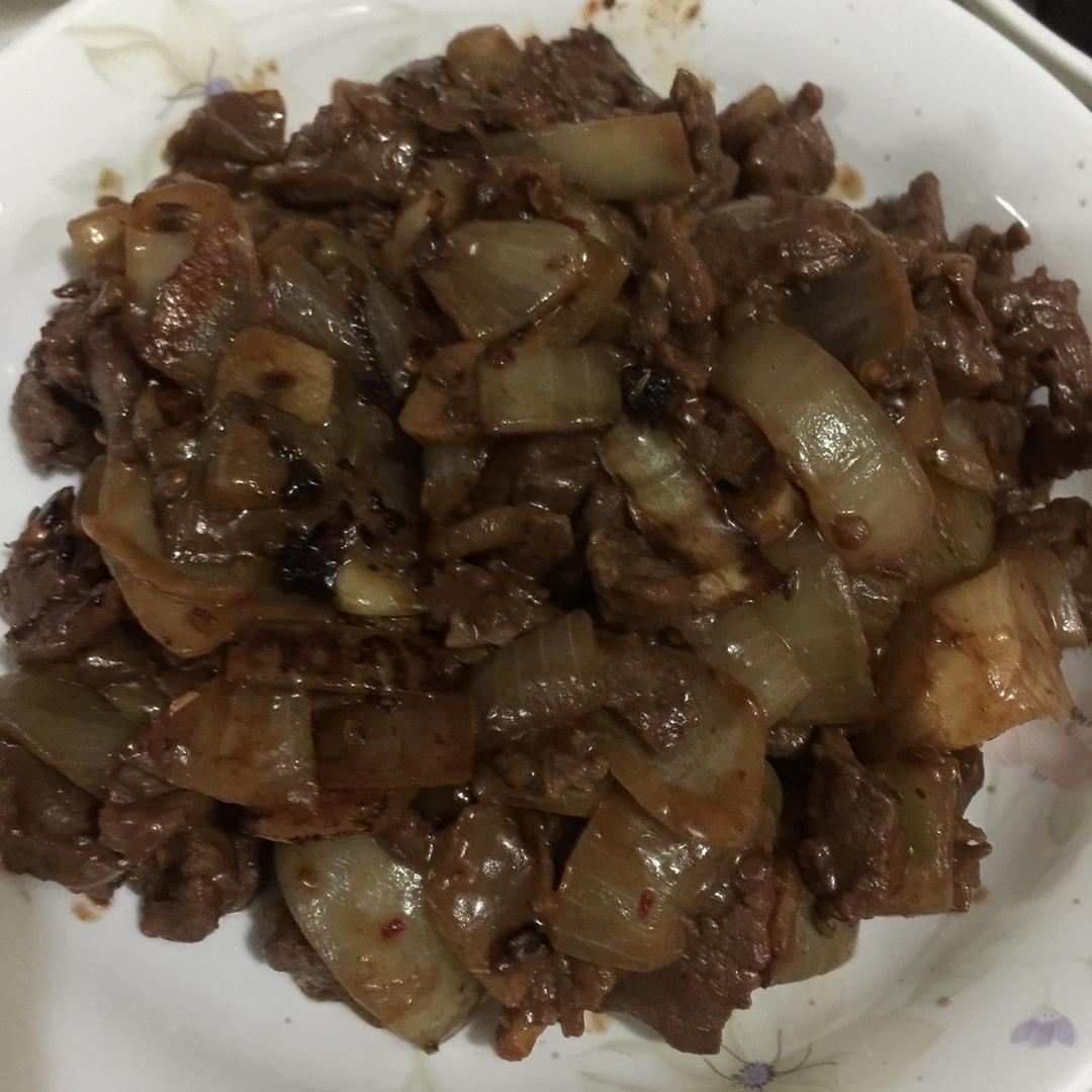 孜然炒牛肉