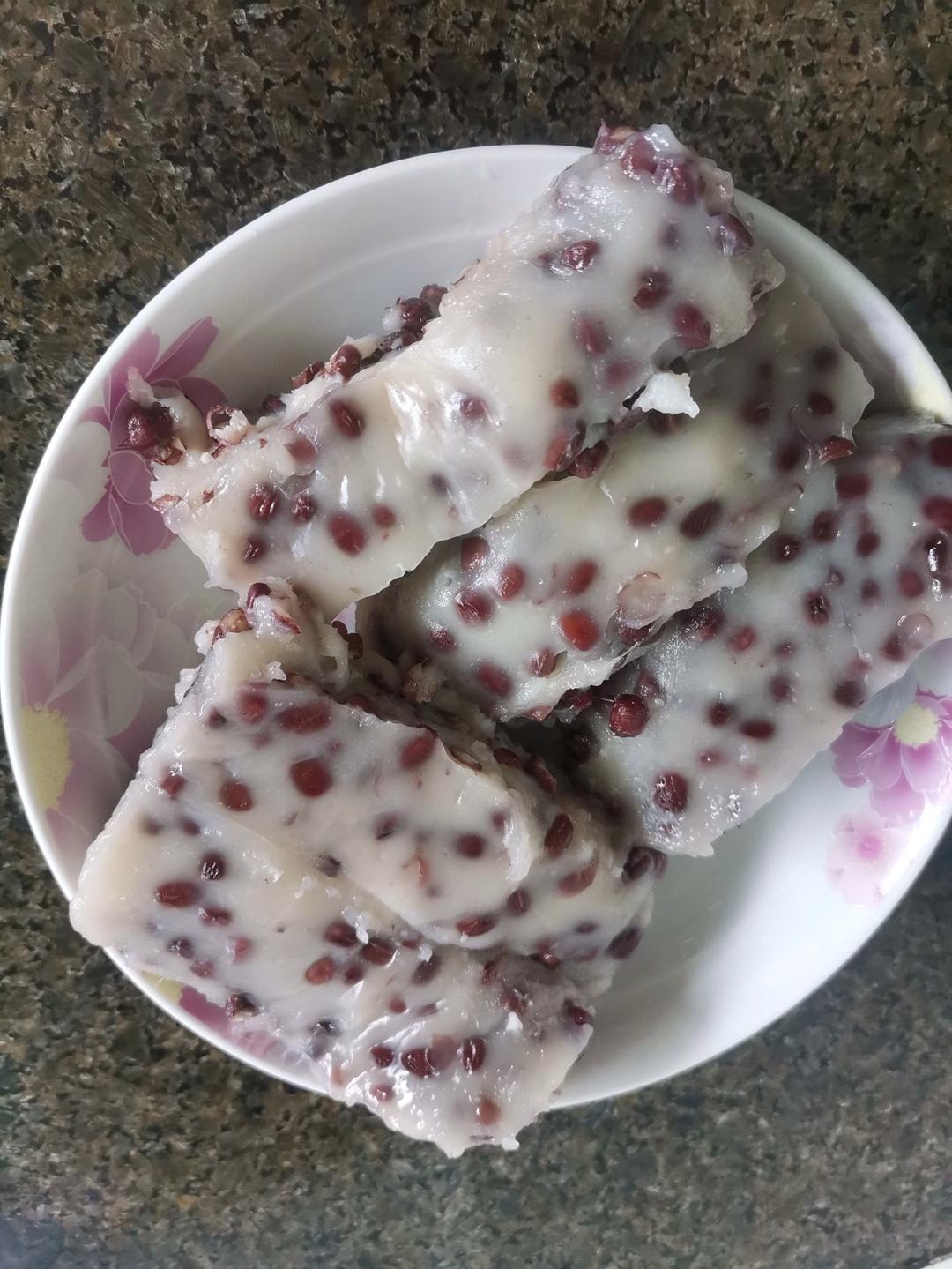 红豆糯米糕（巨好吃的小点心，好做）