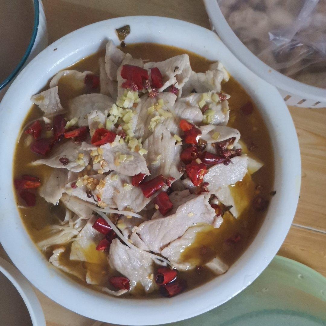 水煮肉片（新手一定要试，零失败）