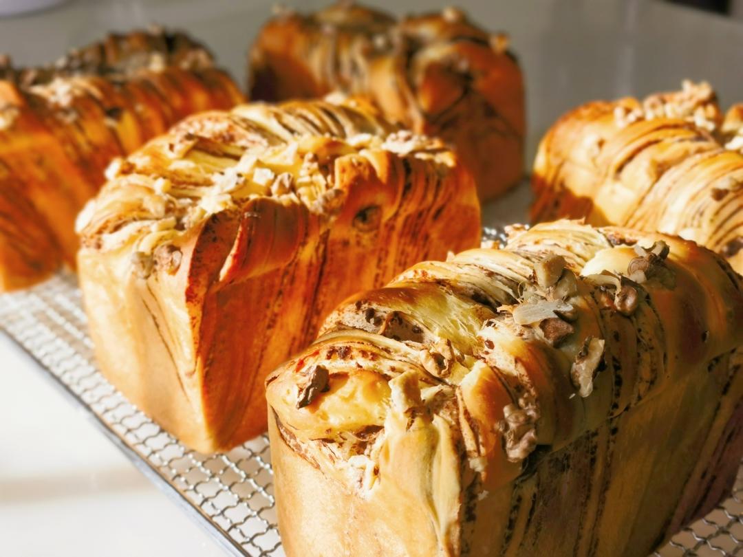 枫糖大理石小吐司