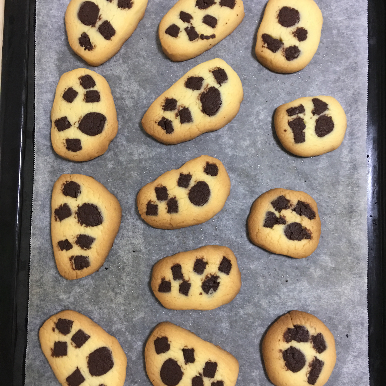 酥脆的黄油饼干（曲奇？）