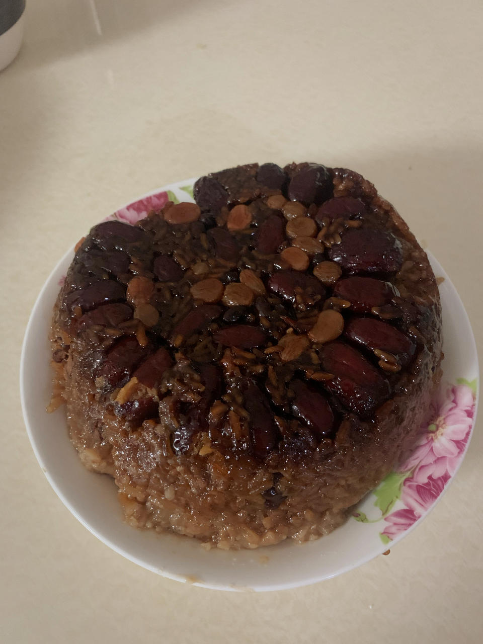 红糖糯米饭（不放猪油的八宝饭）