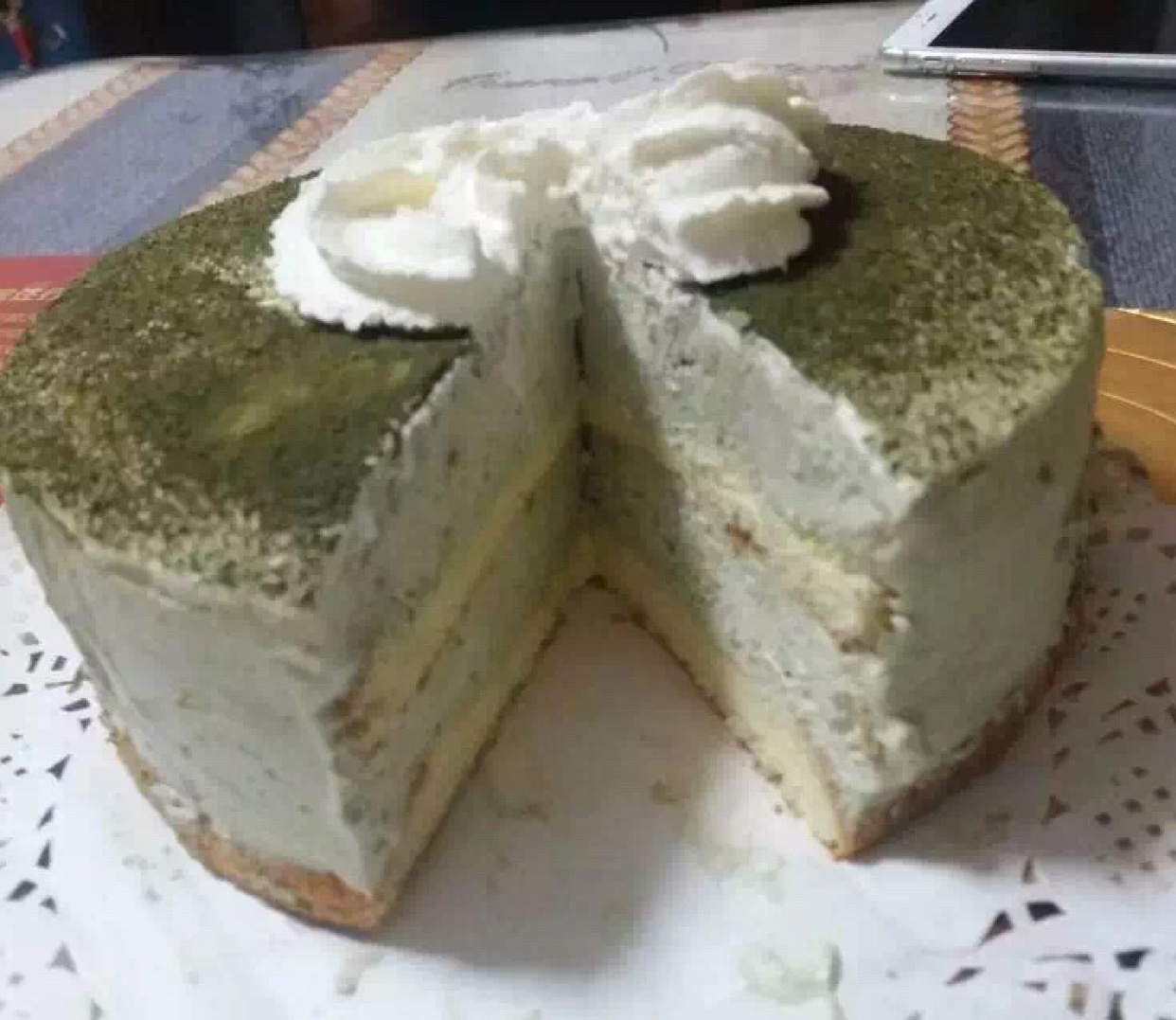抹茶雪域蛋糕