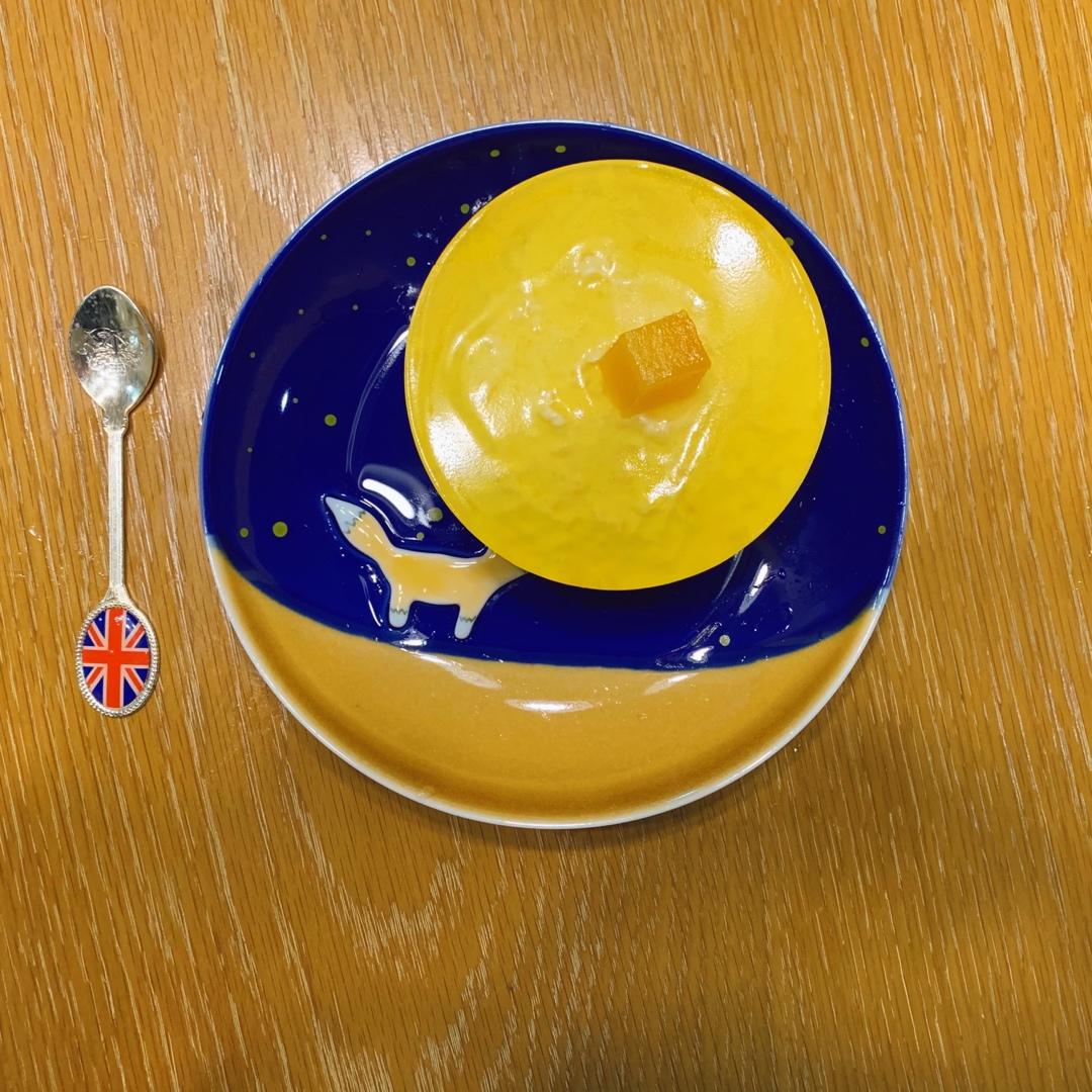 免烤箱6寸芒果慕斯蛋糕（有镜面）