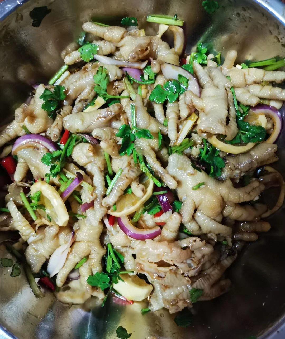 超级好吃的🍋酸辣无骨凤爪