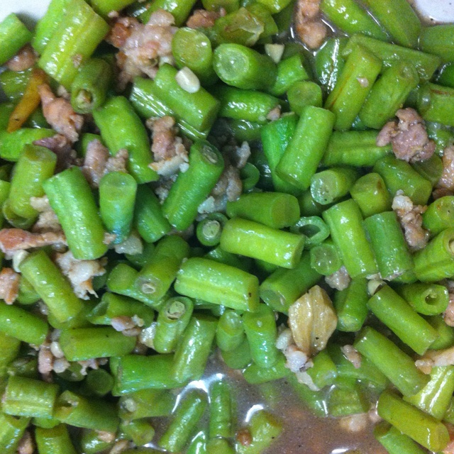 肉末豆角