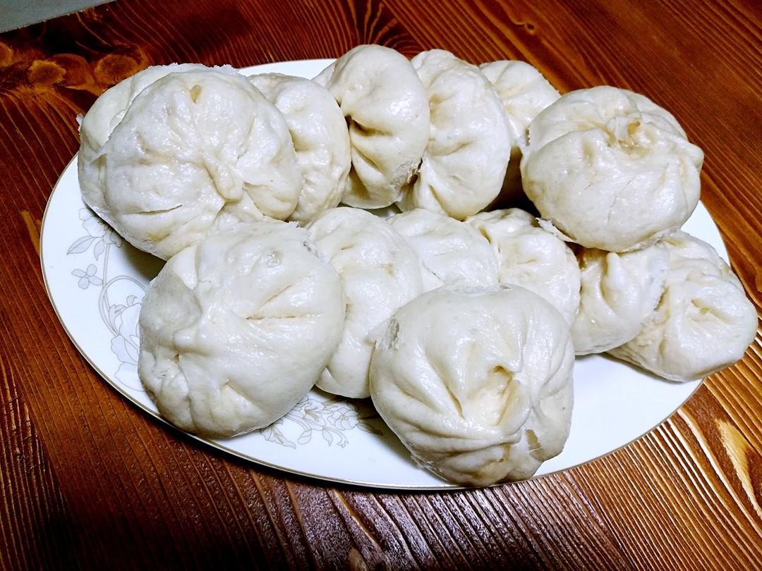 手工包子（肚脐包）