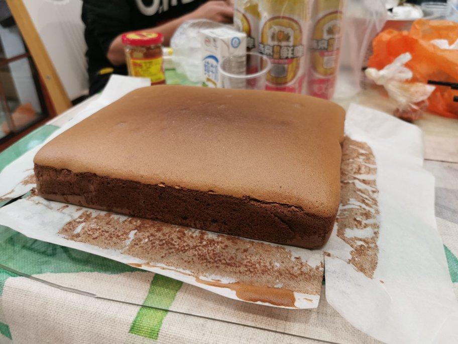 超细腻❗️巧克力可可古早蛋糕