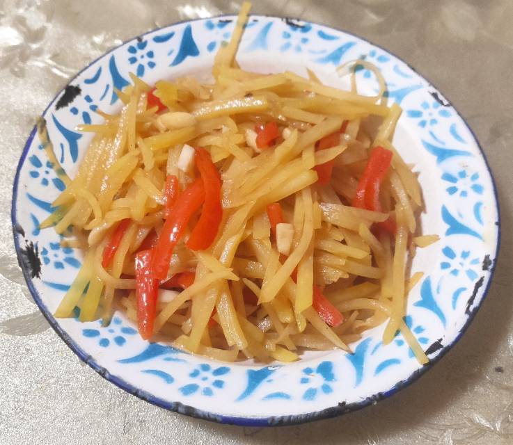 脆炒土豆丝