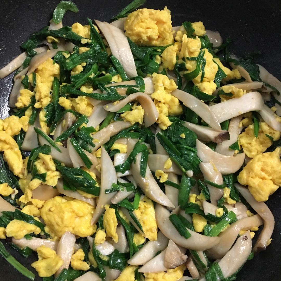 青椒杏鲍菇炒蛋