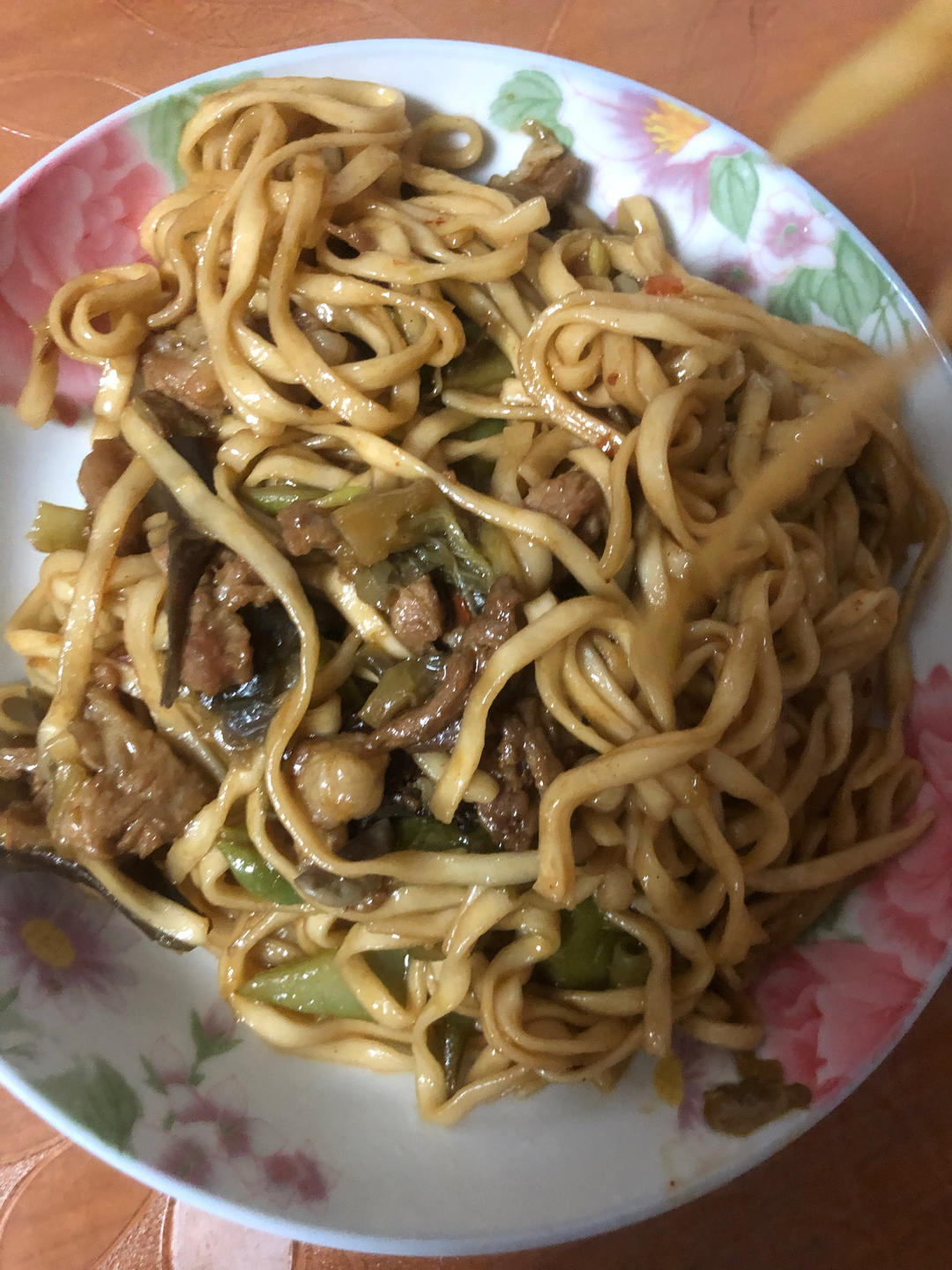 豆角焖面
