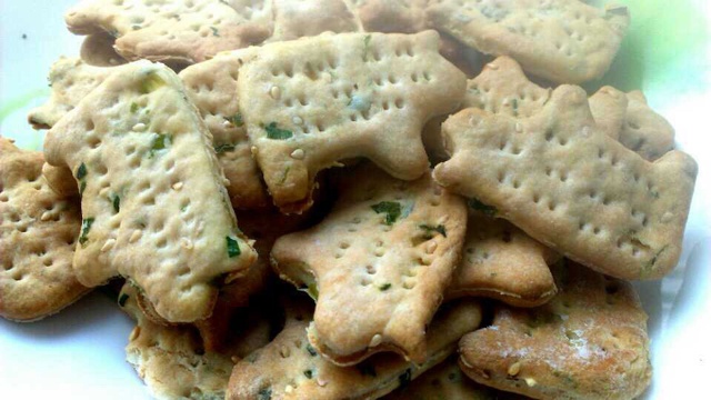 香葱苏打饼干