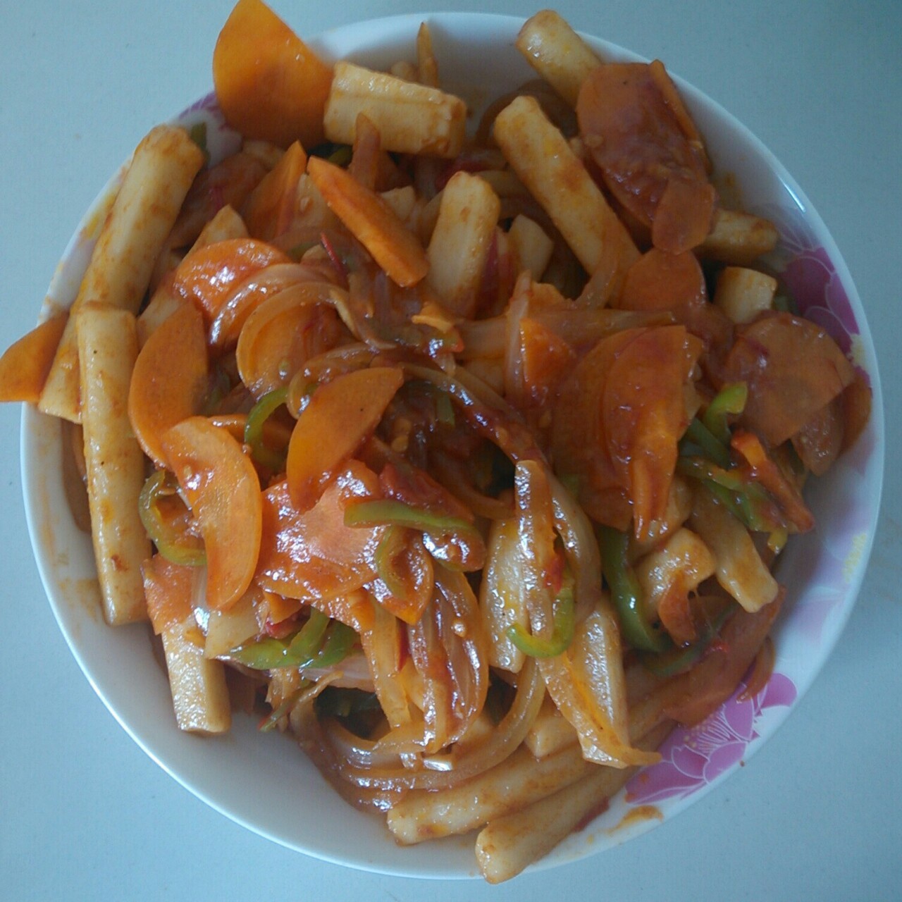 韩式辣炒年糕（or网红芝士套路之芝心年糕）