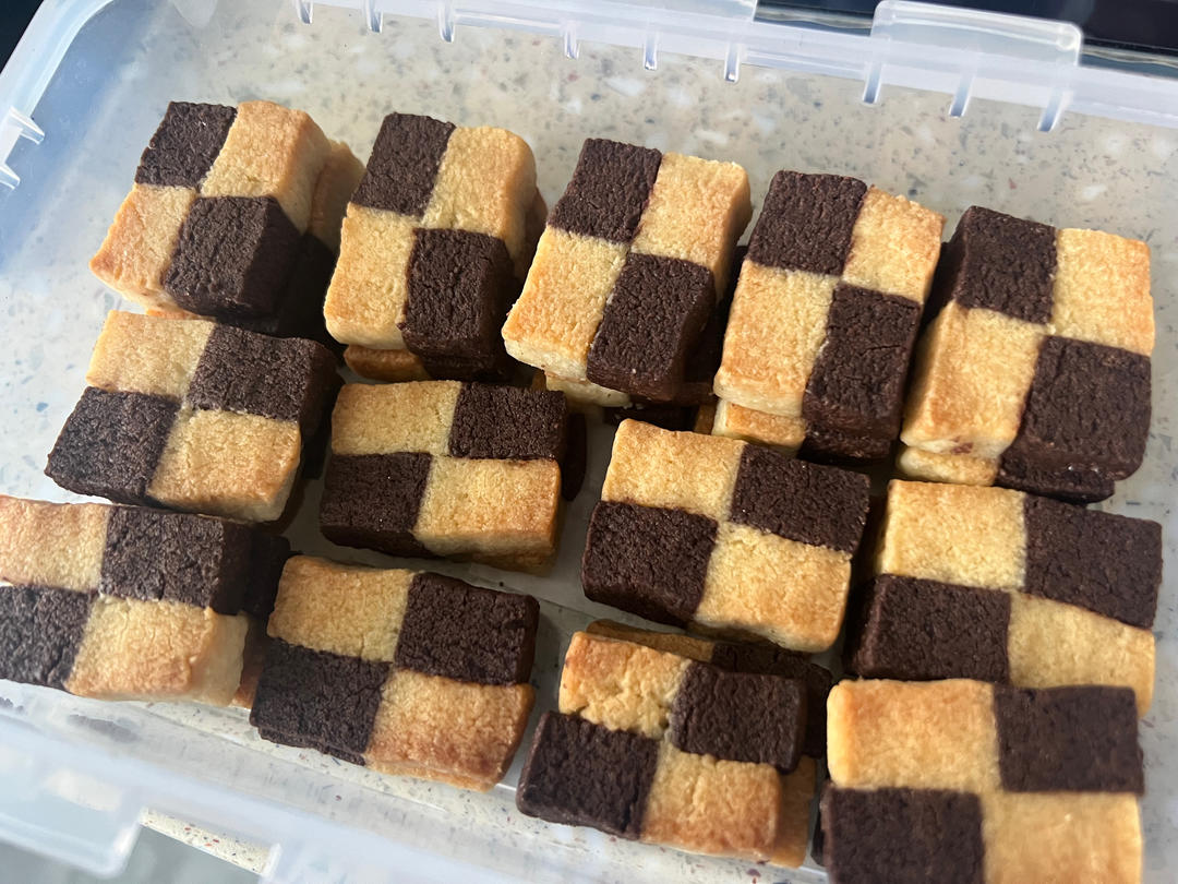 棋格饼干