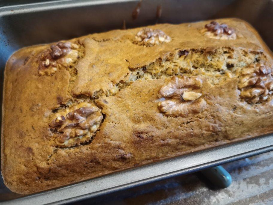 快手香蕉核桃蛋糕（改良版）