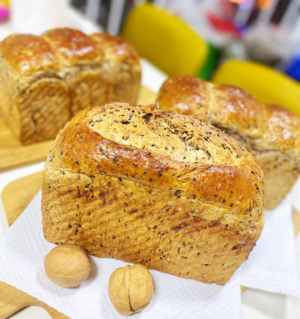 超柔软の坚果全麦吐司🍞