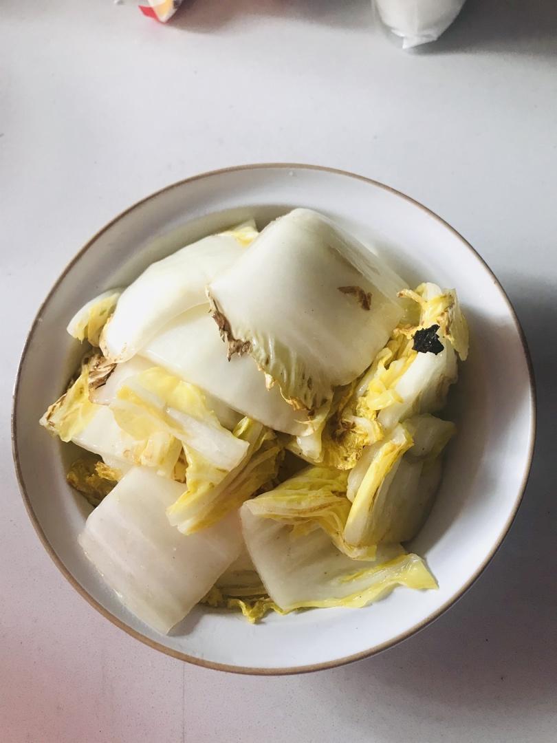 清炒白菜