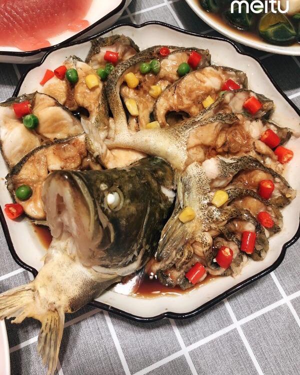 年夜饭的颜值担当<孔雀开屏鱼>