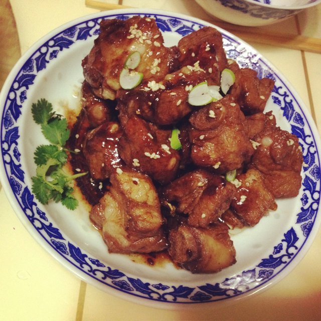 懒人版糖醋排骨