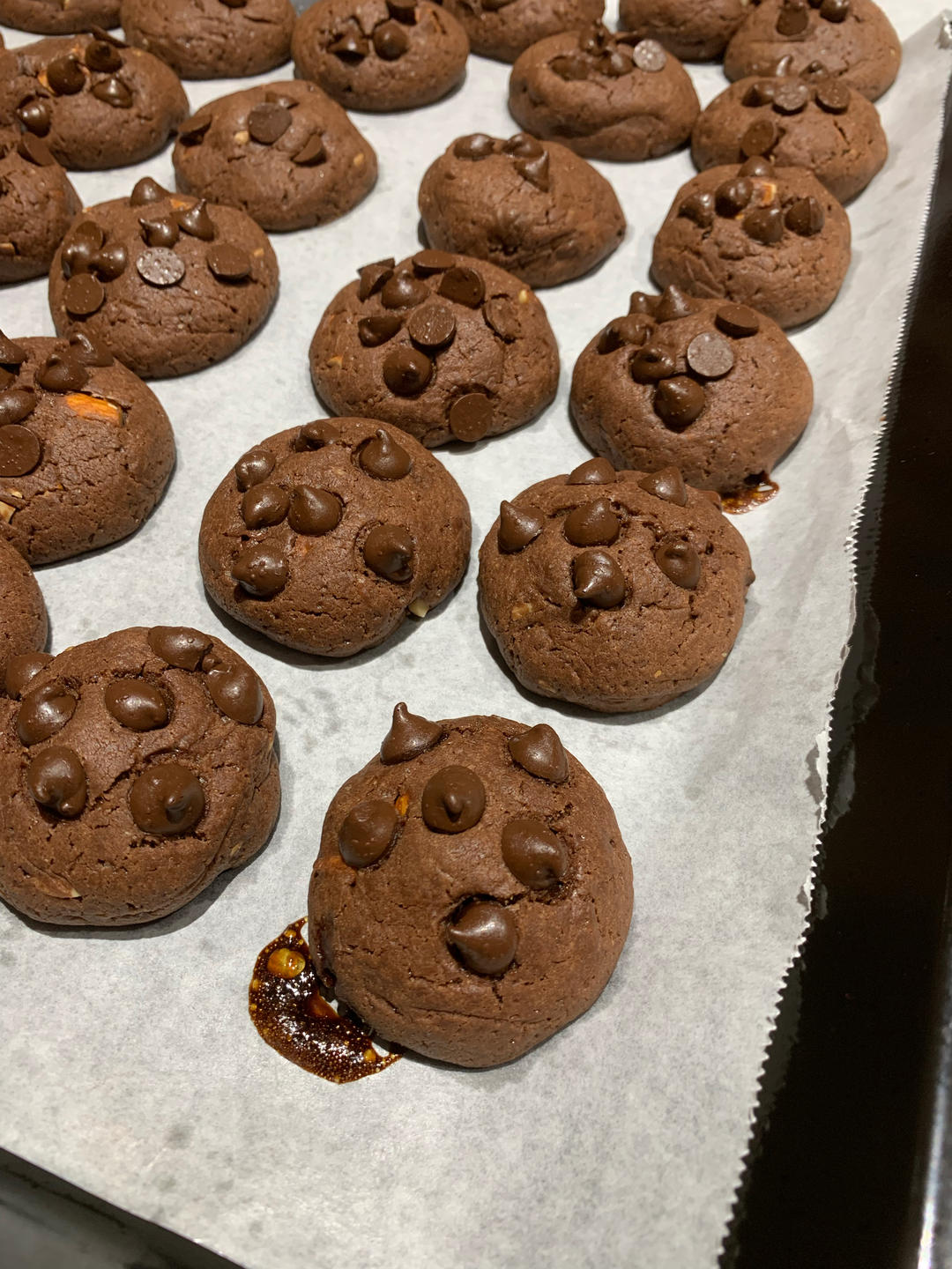 秒杀趣多多❗️巧克力坚果软曲奇饼干