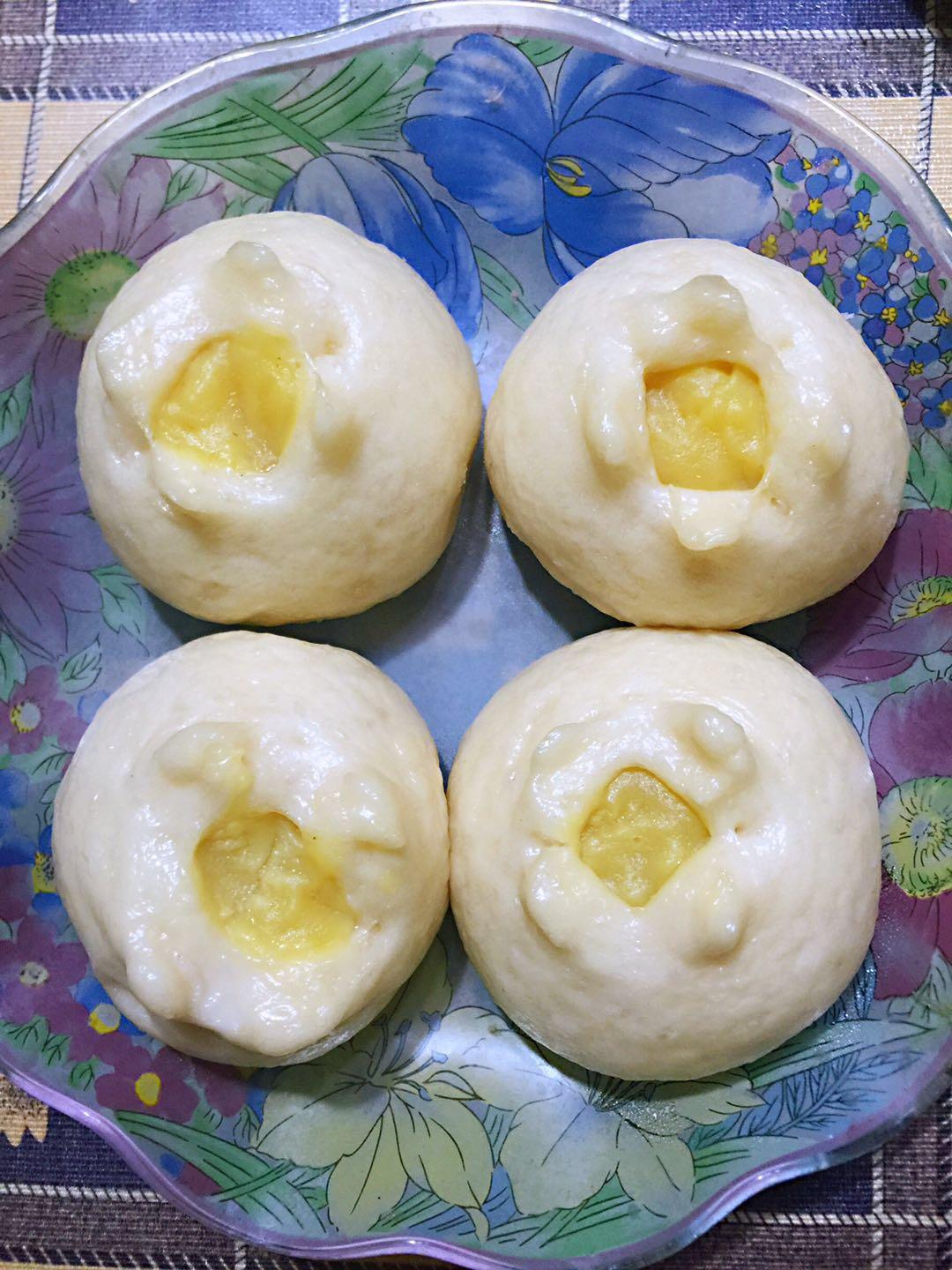 奶黄馅儿和奶黄包