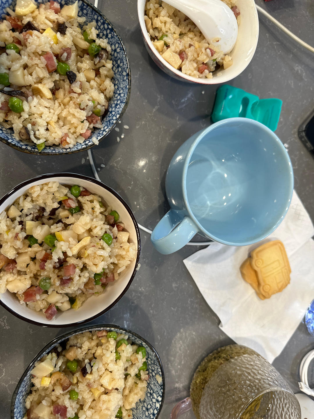 春意盎然的【春笋腊味焖饭】