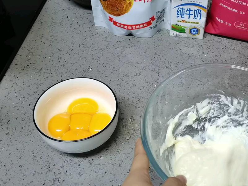 纯奶手撕吐司的做法 步骤1