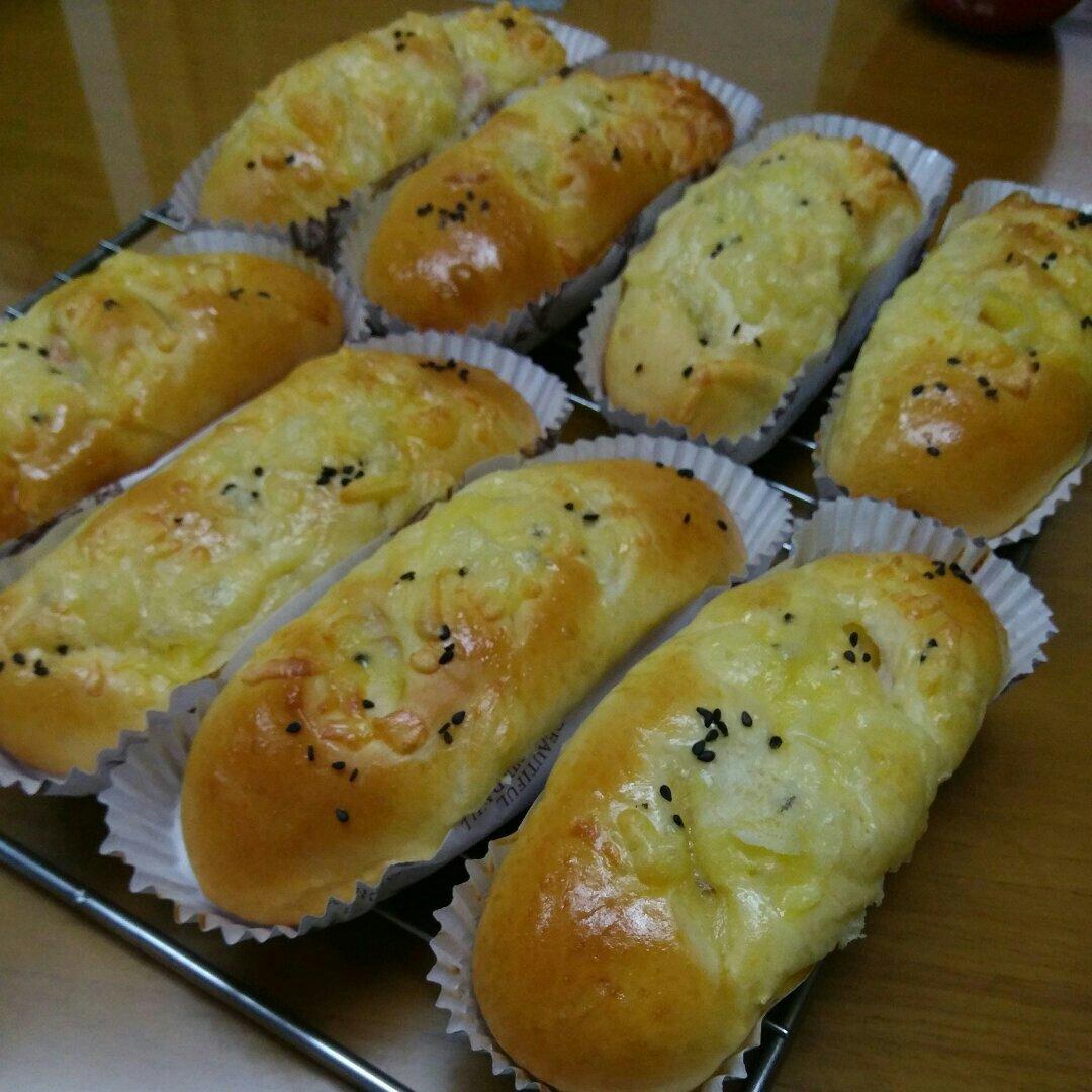 芝士火腿软面包（烘焙新手基础款）