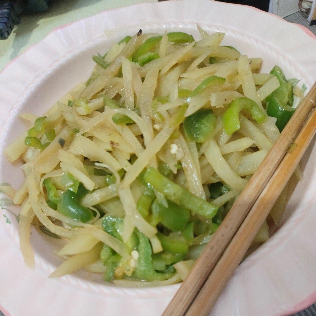 青椒土豆丝