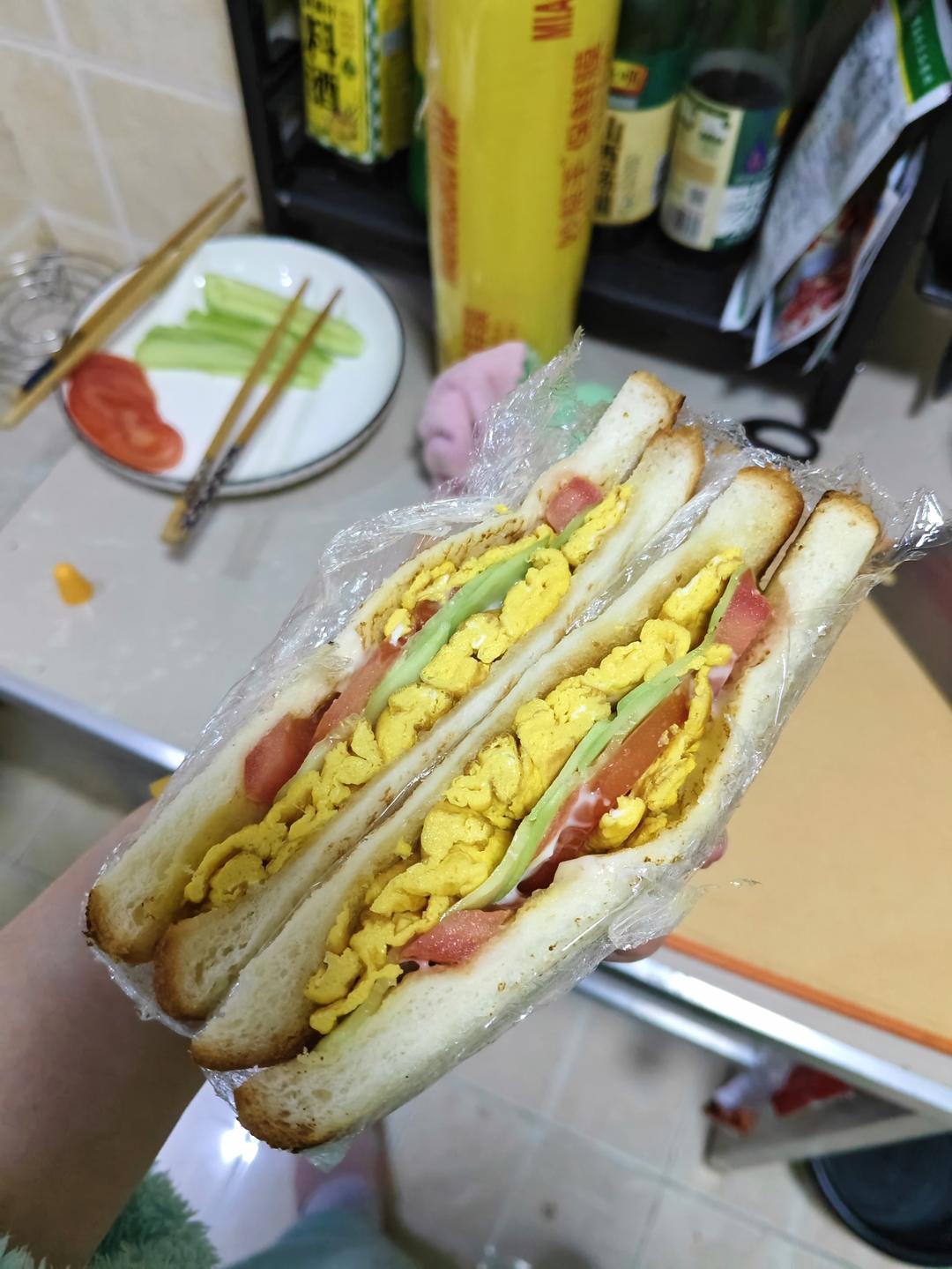 超简单早午餐三明治
