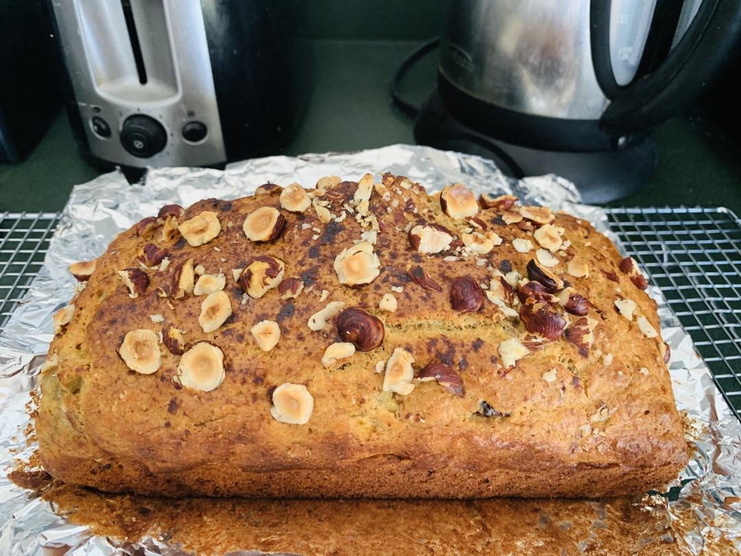 墨西哥朋友家祖传的超好吃的香蕉蛋糕【Banana Bread】