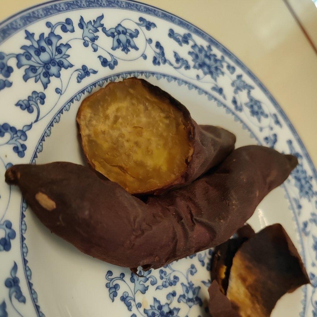 【糯唧唧的烤红薯】糖油四溢皮肉分离外糯里嫩吸溜着吃！