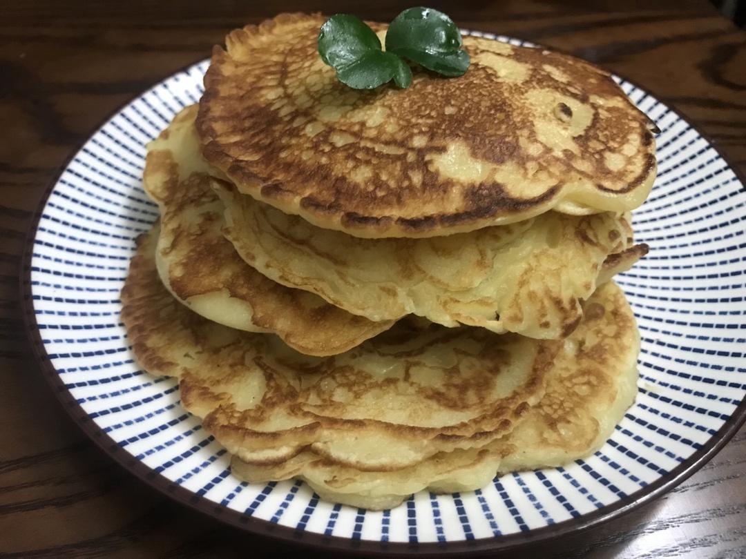 松软可口的苹果煎饼超好吃