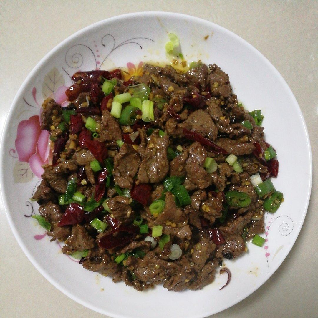 小炒牛肉