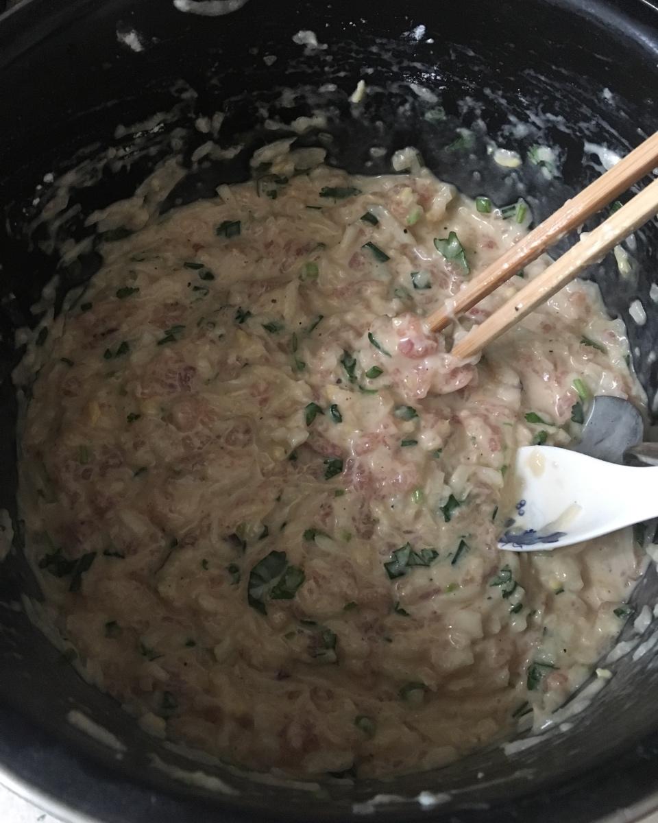 炸萝卜丸子