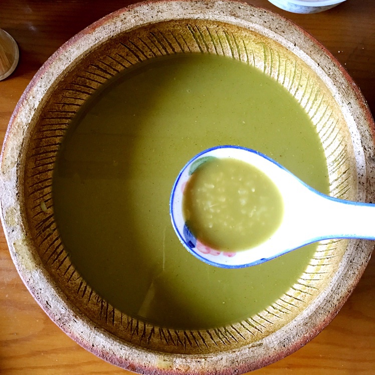 璐啊分享作品早餐612015年8月16日一碗正宗的擂茶粥,比什么早餐都要