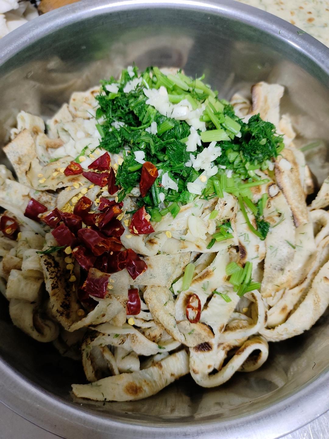 茴香煎饼