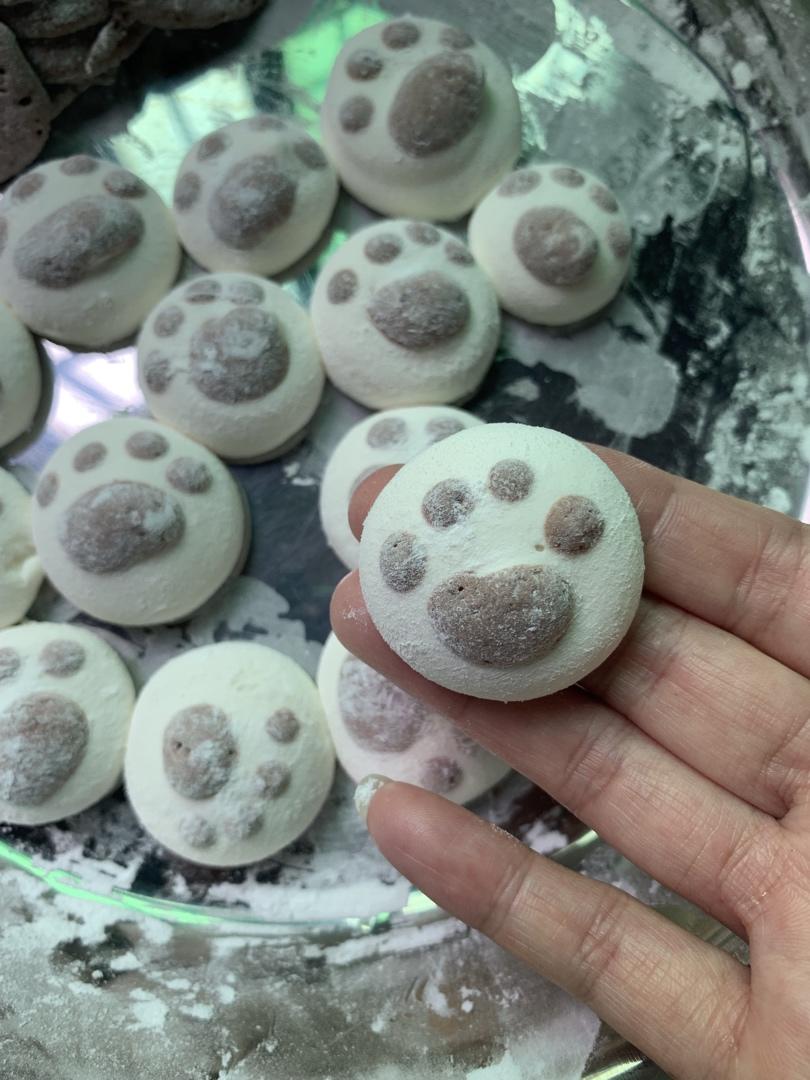 白云的味道，自制小兔棉花糖